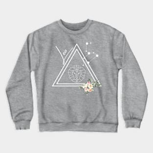 Leo Zodiac Signs Astrology Horoscope Crewneck Sweatshirt